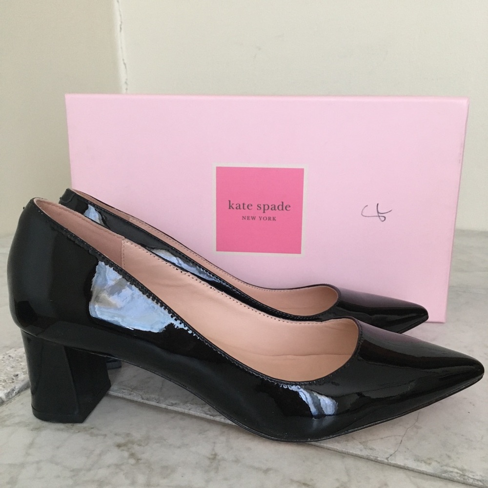 Kate Spade Black Patent Leather Women’s Pumps